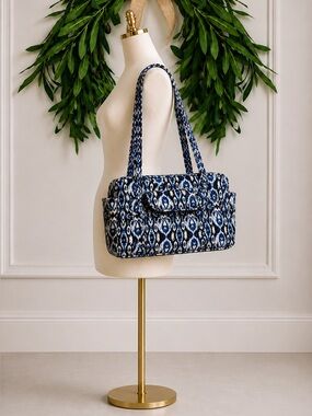 Vera Bradley Ikat Island Medium Duffle Bag Tote Travel